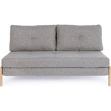 Bettsofa 2-Sitzer Hayden Grau - ZEN ZONE