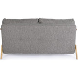 Bettsofa 2-Sitzer Hayden Grau - ZEN ZONE