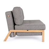 Bettsofa 2-Sitzer Hayden Grau - ZEN ZONE