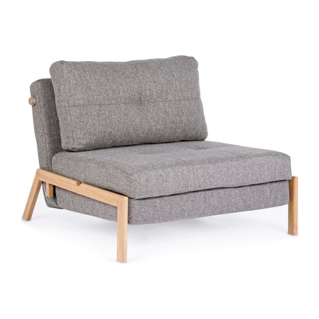 Bettsofa 1-Sitzer Hayden Grau - ZEN ZONE