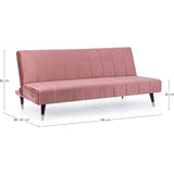 Bettsofa 3-Sitzer Alma Rosa - ZEN ZONE