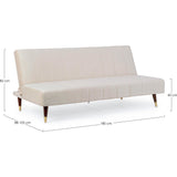 Bettsofa 3-Sitzer Alma Beige - ZEN ZONE