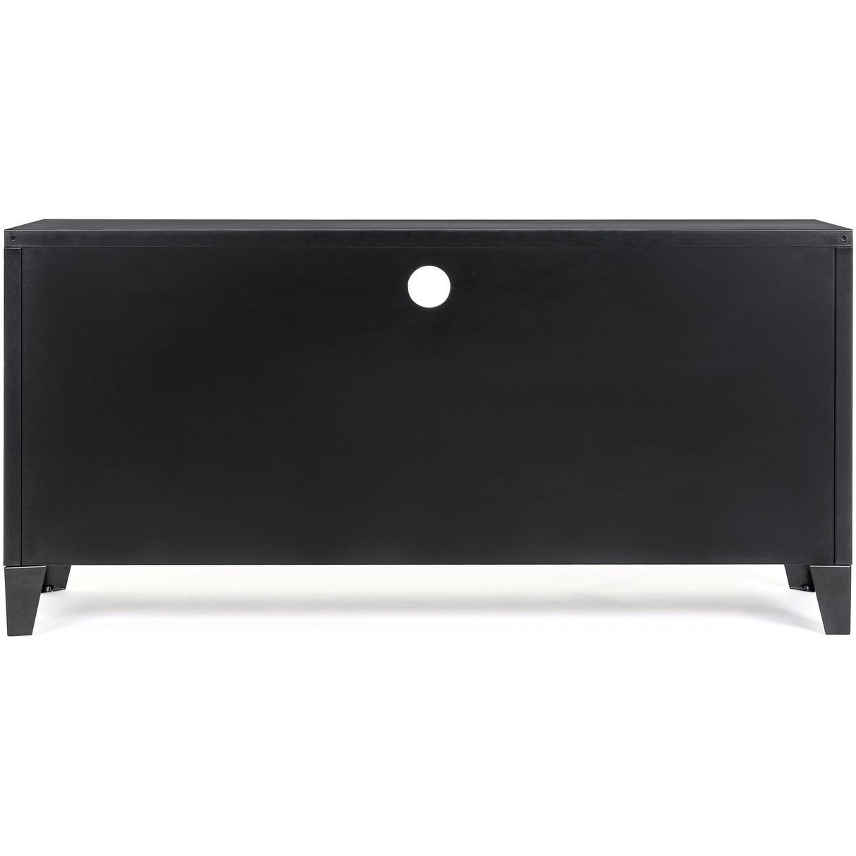 TV Sideboard Cambridge mit 2 Türen Schwarz - ZEN ZONE