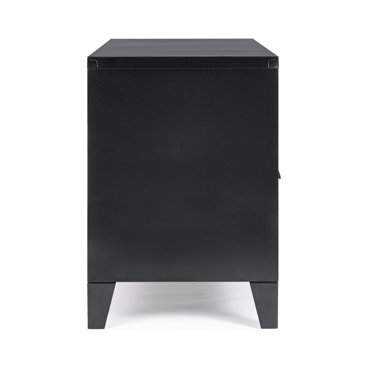 TV Sideboard Cambridge mit 2 Türen Schwarz - ZEN ZONE