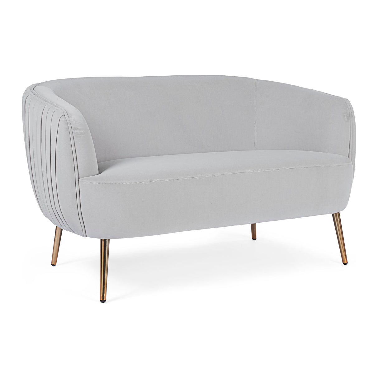 Sofa Linsay Hellgrau 2-Sitzer - ZEN ZONE