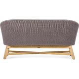 Outdoor Sofa Coachella 2er Platz mit Kissen Stone - ZEN ZONE