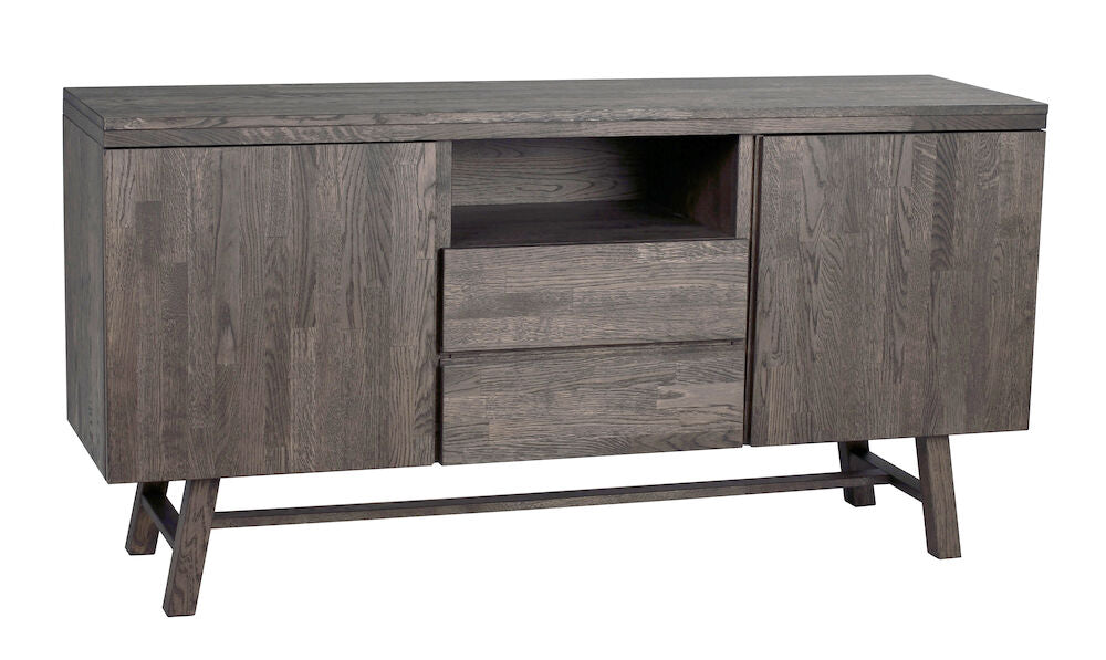 BROOKLYN Sideboard Dunkelbraun 160x45x80cm - ZEN ZONE Furniture