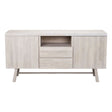 BROOKLYN Sideboard Weiß pigmentiert 160x45x80cm - ZEN ZONE Furniture