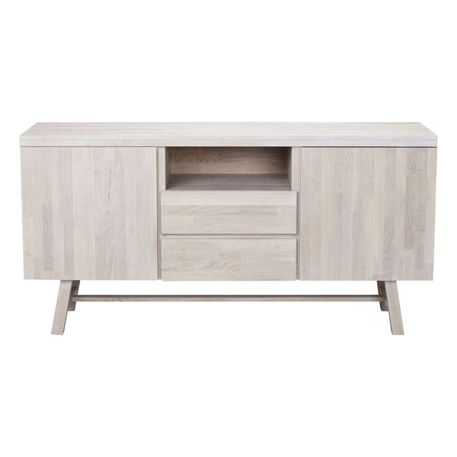 BROOKLYN Sideboard Weiß pigmentiert 160x45x80cm - ZEN ZONE Furniture