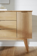 FILIPPA Sideboard Eiche 150x40x85cm - ZEN ZONE Furniture