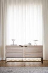 FILIPPA Sideboard Weiß pigmentiert 150x40x85cm - ZEN ZONE Furniture