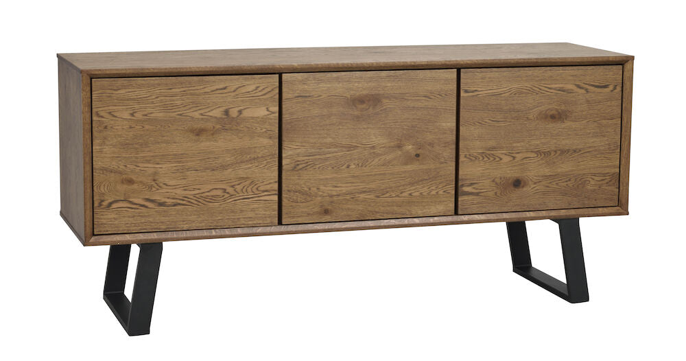 MELVILLE Sideboard Braun/Schwarz 160x45x73cm - ZEN ZONE Furniture