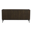 HALIFAX Sideboard Braun/Schwarz 160x40x75cm - ZEN ZONE Furniture