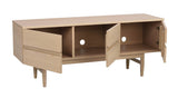 MORESBY TV-Bank Weiß pigmentiert 135x40x55cm - ZEN ZONE Furniture