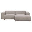 WILLARD Modulares Sofa Chaise Longue Rechts Beige 234x161x70cm - ZEN ZONE