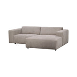 WILLARD Modulares Sofa Chaise Longue Rechts Beige 234x161x70cm - ZEN ZONE