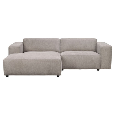 WILLARD Modulares Sofa Chaise Longue Links Beige 234x161x70cm - ZEN ZONE