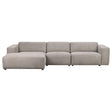 WILLARD Modulares Sofa Beige 312x161x70cm - ZEN ZONE