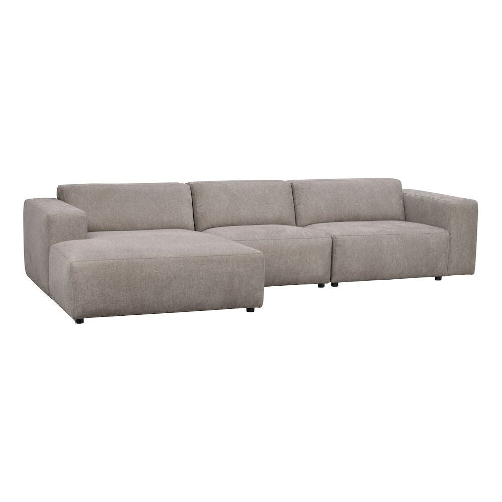 WILLARD Modulares Sofa Beige 312x161x70cm - ZEN ZONE