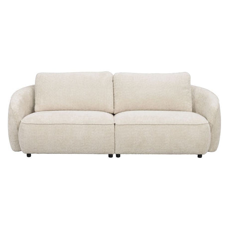 NORRIS 3-Sitzer-Sofa Hellbeige 226x102x80cm - ZEN ZONE