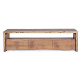 TV Sideboard Eneas mit 3 Schubladen niedrig - ZEN ZONE