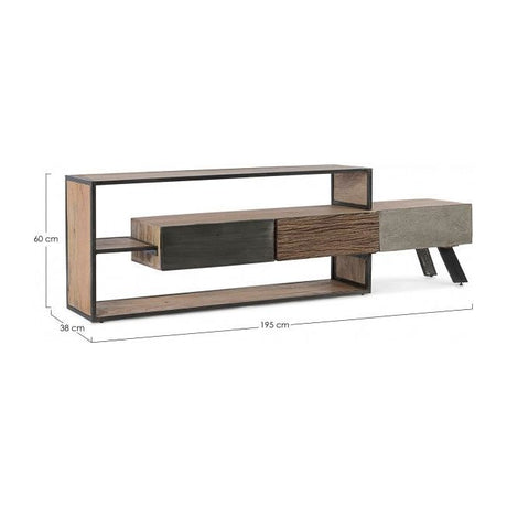 TV Sideboard Manchester mit 3 Schubladen - ZEN ZONE