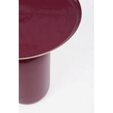 Beistelltisch 40.5x40.5 Nalima Burgundy - ZEN ZONE