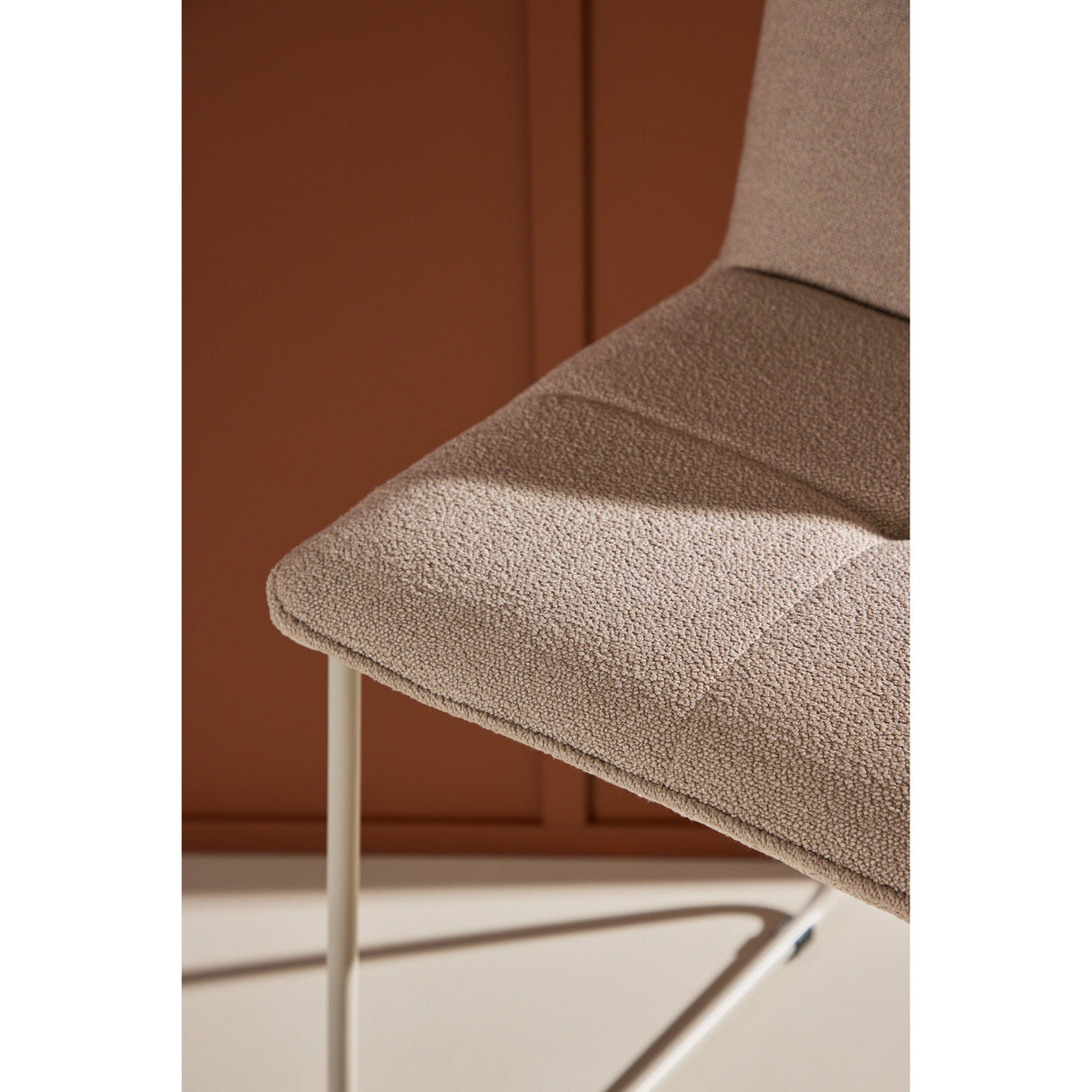 Bisbee Barstuhl 2er-Pack - Beige/Beige Boucle - ZEN ZONE Furniture