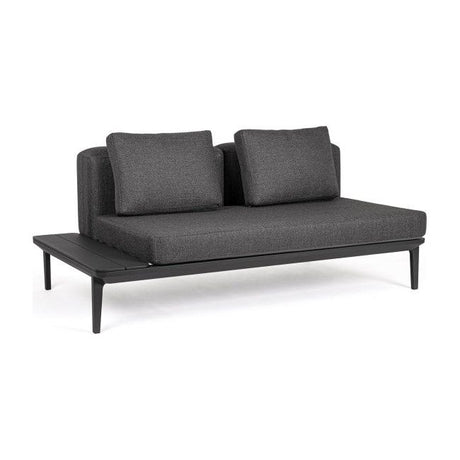 Outdoor Sofa 2 Plätze Lounge Matrix Anthrazit WG21 - ZEN ZONE