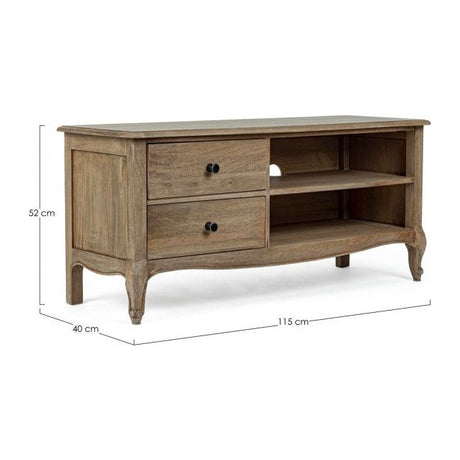 TV Sideboard mit 2 Schubladen Domitille - ZEN ZONE