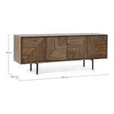 TV Sideboard mit 4 Schubladen Darsey - ZEN ZONE