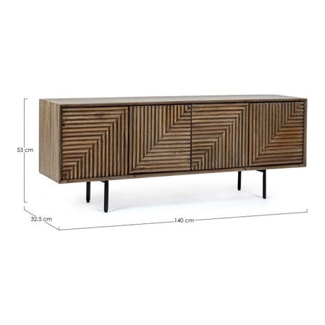 TV Sideboard mit 4 Schubladen Darsey - ZEN ZONE