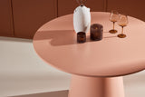 Lanzo Dining Table - Peach 120 cm