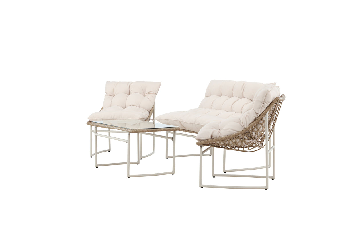 Tina Sofa Set Beige