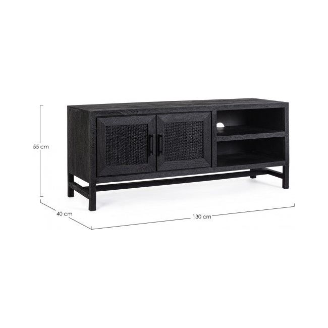 TV Sideboard Weston mit 2 Türen und 2 Bretter - ZEN ZONE