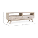 TV Sideboard Indira mit 2 Schubladen - ZEN ZONE