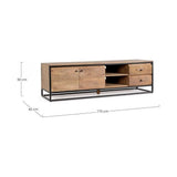 TV Sideboard Nartan mit 2 Türen und 2 Schubladen - ZEN ZONE