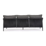 Outdoor Sofa 3er Platz mit Kissen Jacinta Anthrazit WG21 - ZEN ZONE