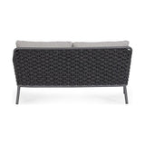 Outdoor Sofa 2er Platz mit Kissen Everly QS22/Graphit - ZEN ZONE