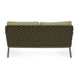 Outdoor Sofa 2er Platz mit Kissen Everly Olive QS24 - ZEN ZONE