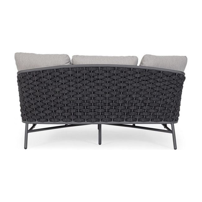 Outdoor Daybed mit Kissen Everly Anthrazit QS22/Graphit - ZEN ZONE