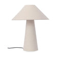 Tischlampe Lamki Creme Höhe 46cm - ZEN ZONE Furniture