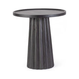 Couchtisch Orissa Schwarz rund 46x46 - ZEN ZONE