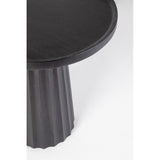 Couchtisch Orissa Schwarz rund 46x46 - ZEN ZONE