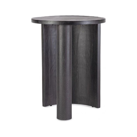 Couchtisch Orissa Schwarz rund 50x50 - ZEN ZONE