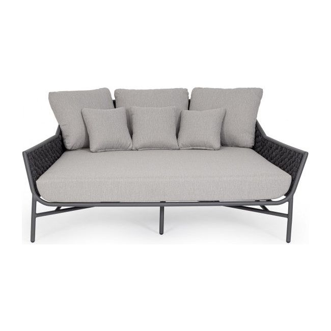 Outdoor Daybed mit Kissen Everly Anthrazit QS22/Graphit - ZEN ZONE