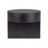 Couchtisch Stanwood Schwarz rund 50x50 - ZEN ZONE