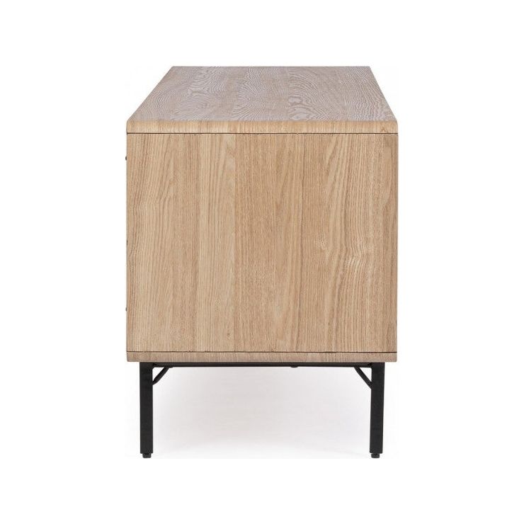 TV Sideboard mit 2 Türen und 3 Schubladen Widald Natur - ZEN ZONE