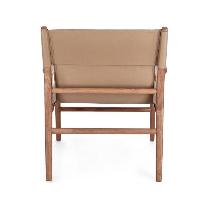 Lounge-Sessel Caroline Taupe - ZEN ZONE