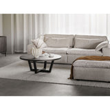 RAWLINS 3-Sitzer-Sofa Beige 259x116x85cm - ZEN ZONE